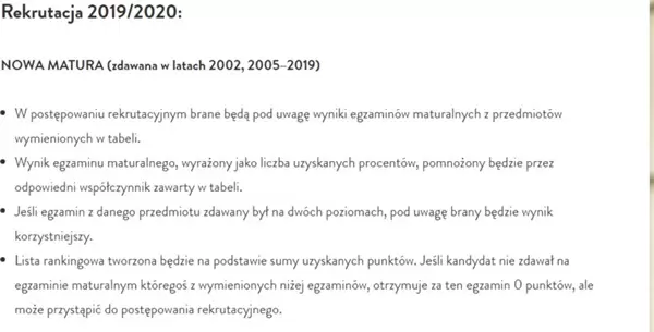 zasady rekrutacji UWr
