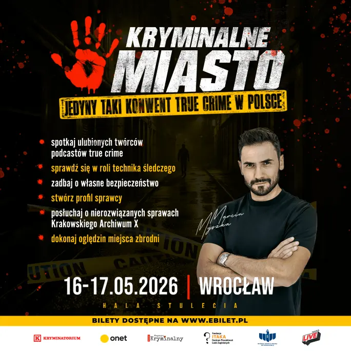 Wyższa Szkoła Prawa wspiera wydarzenie Kryminalne Miasto 2026 we Wrocławiu