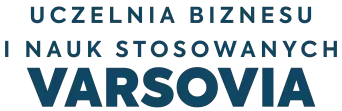 Logo Uczelnia Biznesu i Nauk Stosowanych Varsovia - Filia we Wrocławiu <small>(Uczelnia niepubliczna)</small>